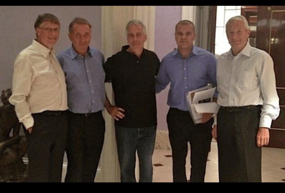 Bill Gates, Rød Larsen, Jeffrey Epstein, Thorbjørn Jagland
